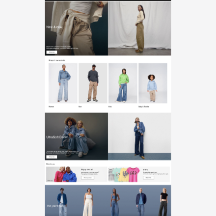 GAP.co.uk – Digital Marketing Campaign