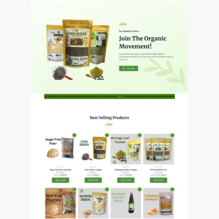 AffanOrganics.com – Organic & Superfood Online Store